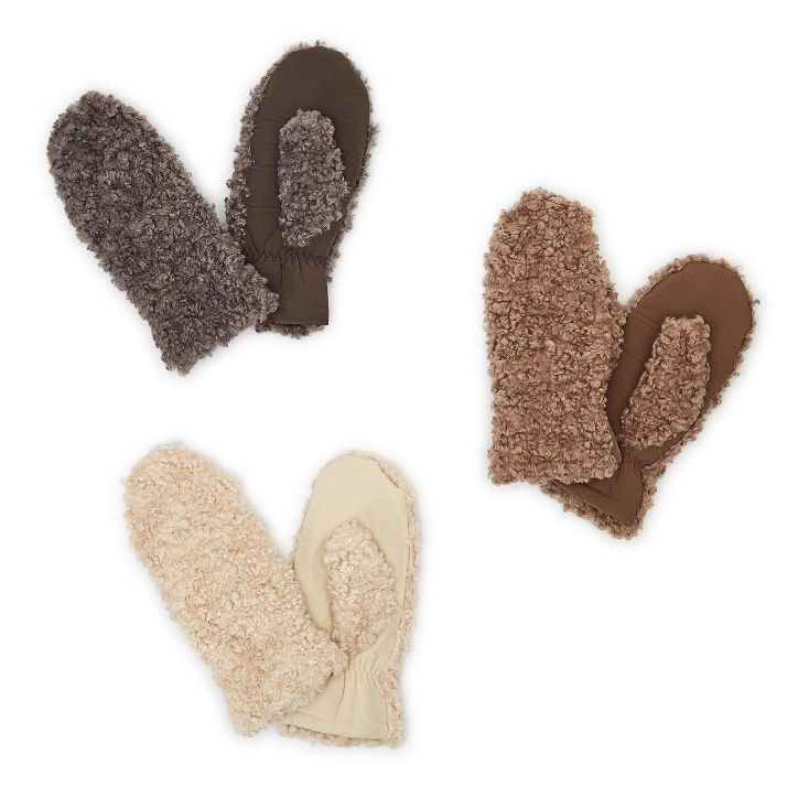Plush Sherpa Mitten