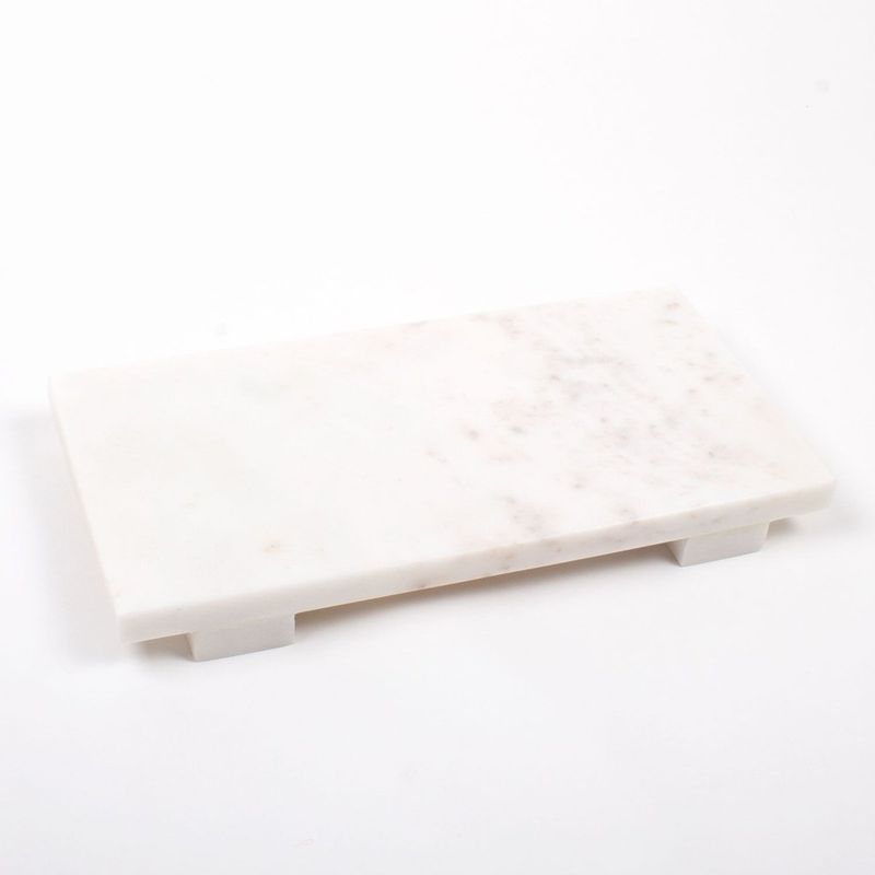 Small White Marble Cheese Board