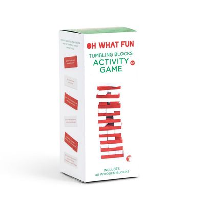 Kids Holiday 48 Pc Tumbling Blocks