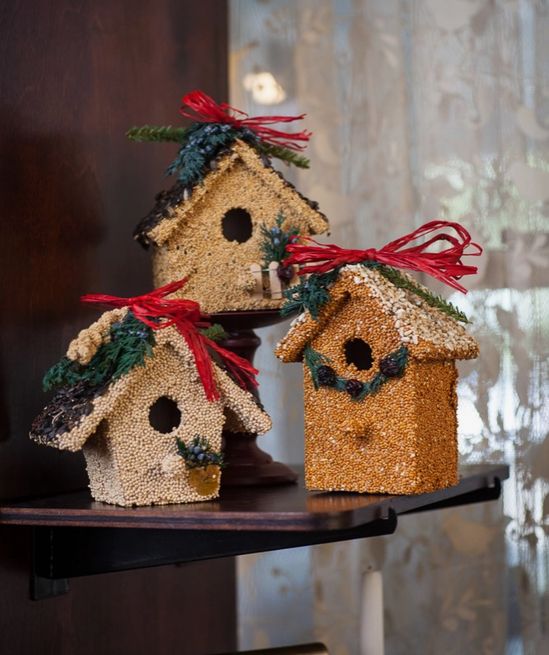 Holiday Birdie Cottage Treat
