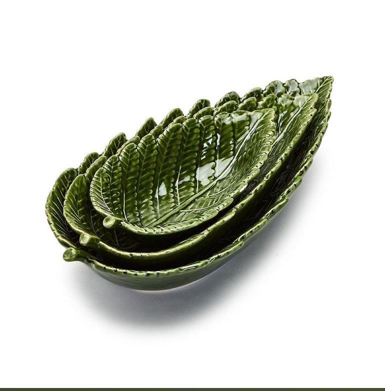 Fern Leaf Tid Bit Plate 