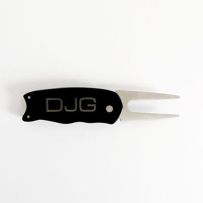 Personalized Divot Tool - Black