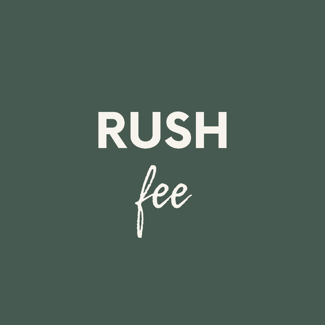 Personalized Rush Fee