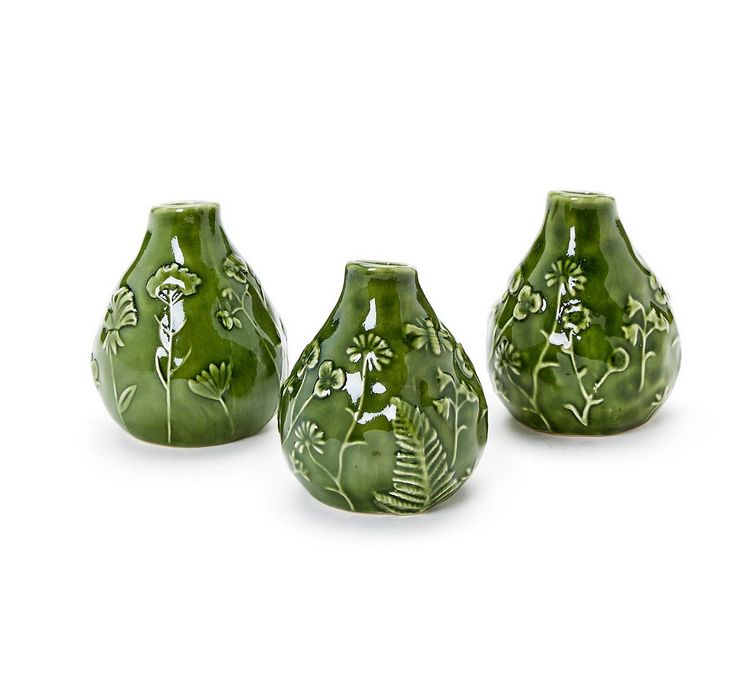 Floral Scape Bud Vase