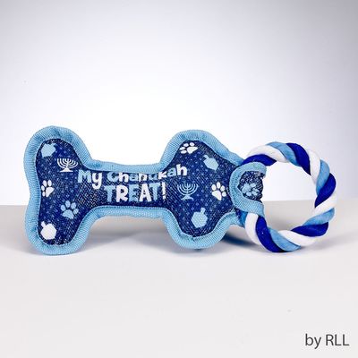 Chewdaica Chanukah Dog Toy &quot;My Chanukah Treat&quot;