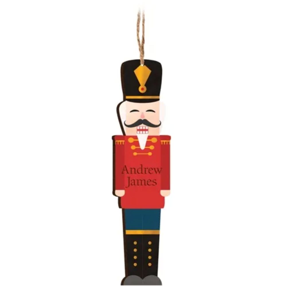 Personalized Nutcracker Ornament