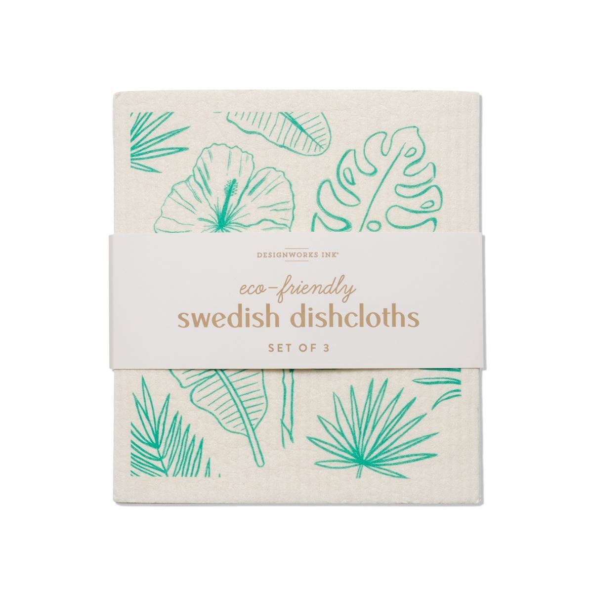 Botanical Swedish Dish Cloth Set