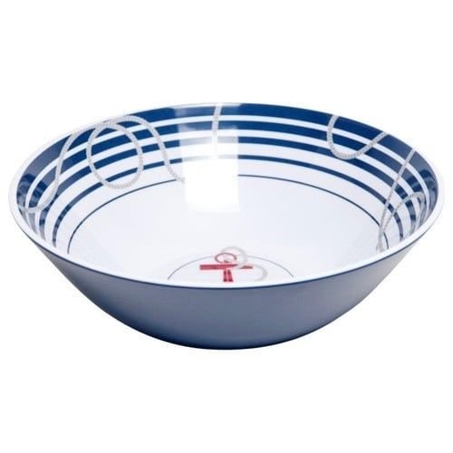 Dockside Melamine Serving Bowl