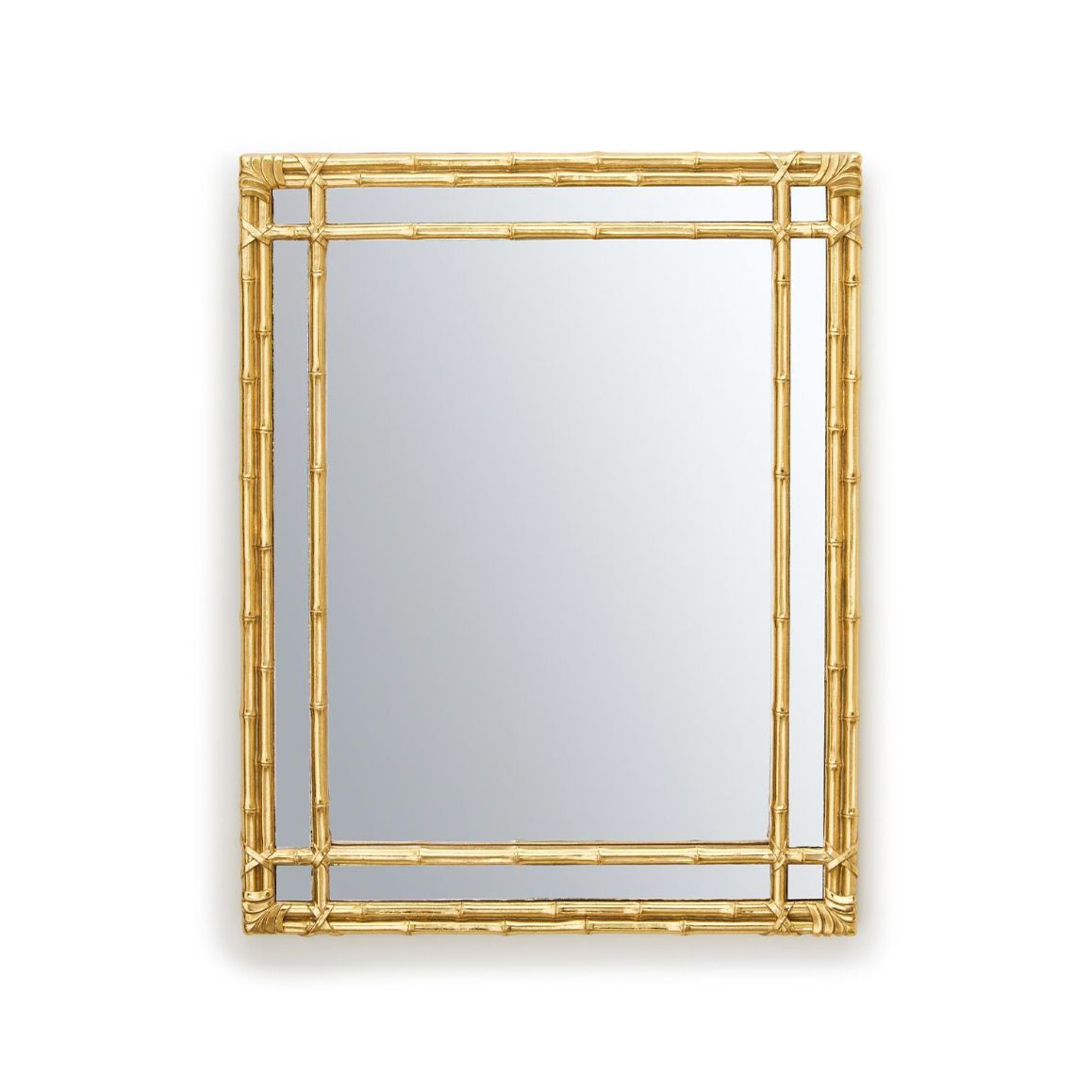 Golden Bamboo Hanging/Standing Mirror