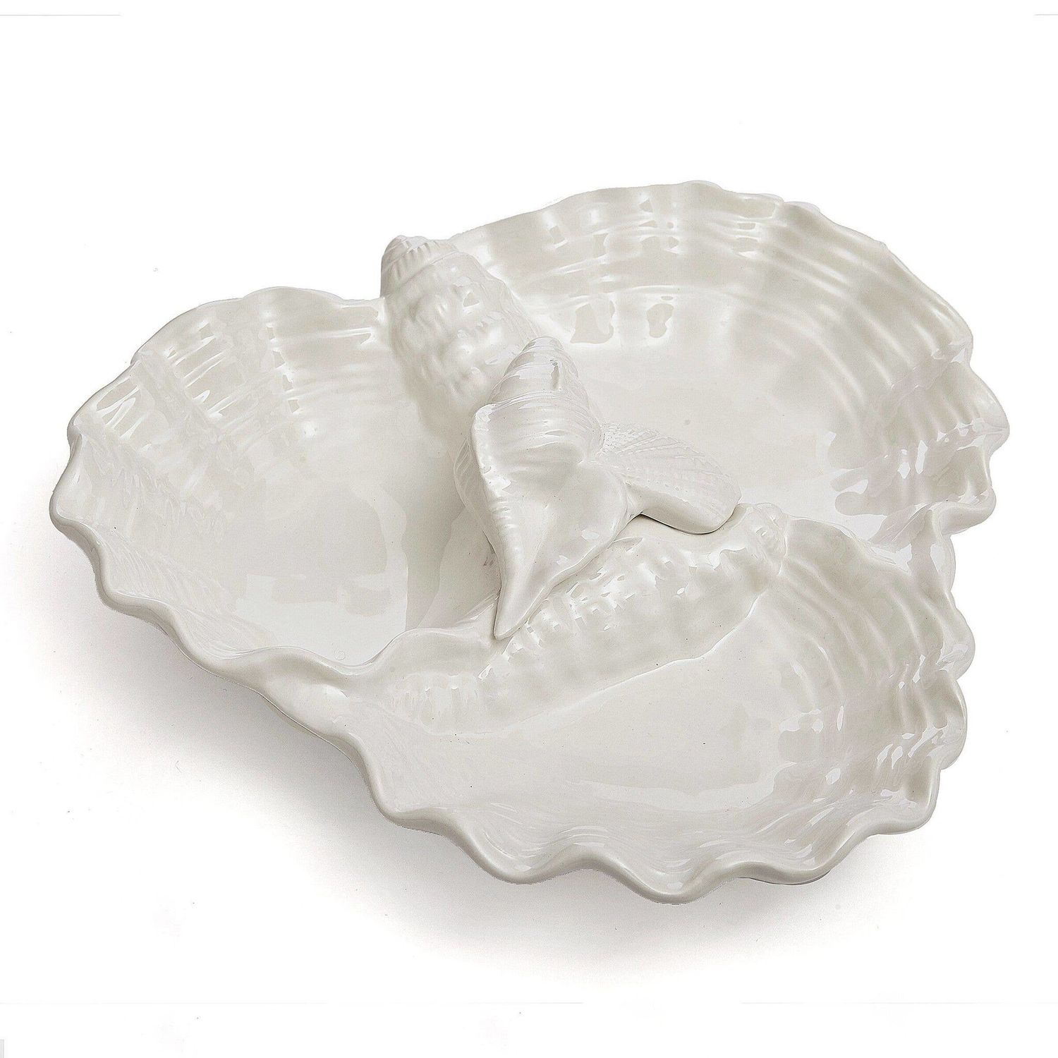 Shell Triple Dish