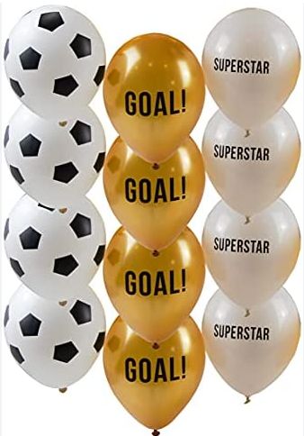 Soccer Theme Bouquet 12&quot; Latex Balloon