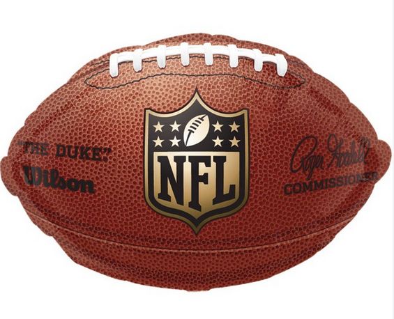 Mylar Balloon - Football 18&quot;