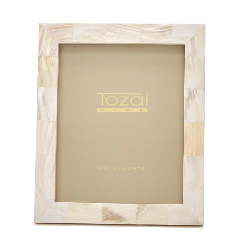 Pearly White 8x10 Mother of Pearl Frame