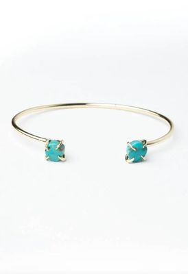 SALE Spirited Two-Stone Turquoise Bracelet