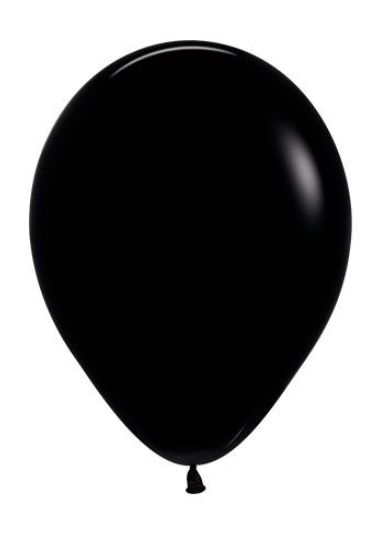 Latex Balloon - Black 11&quot;