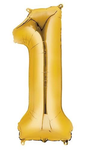 Gold Mylar Balloon 40&quot; - One