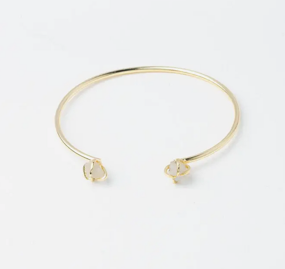 SALE Shine Two-Stone Cuff in Dusk