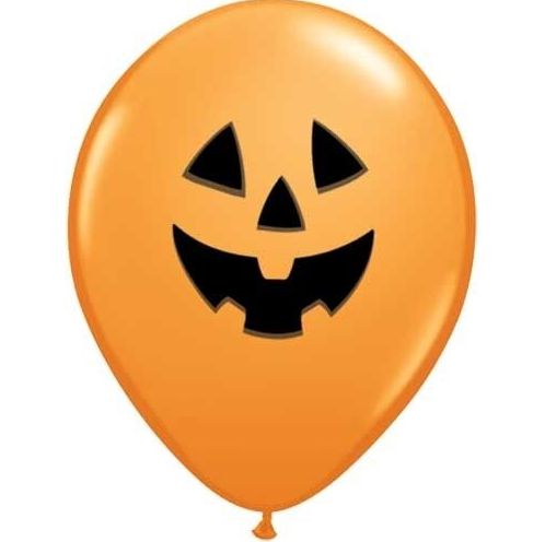 Latex Balloon -Jack O&#39; Lantern 11&quot;