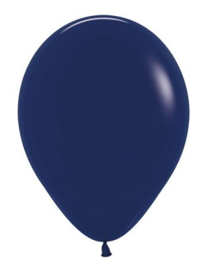Latex Balloon - Navy 11&quot;