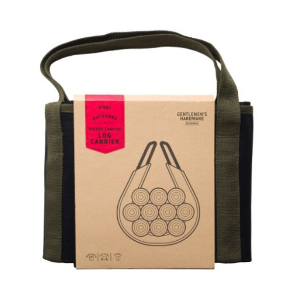 Canvas Log Carrier