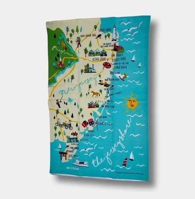 Jersey Shore Kitchen Towel