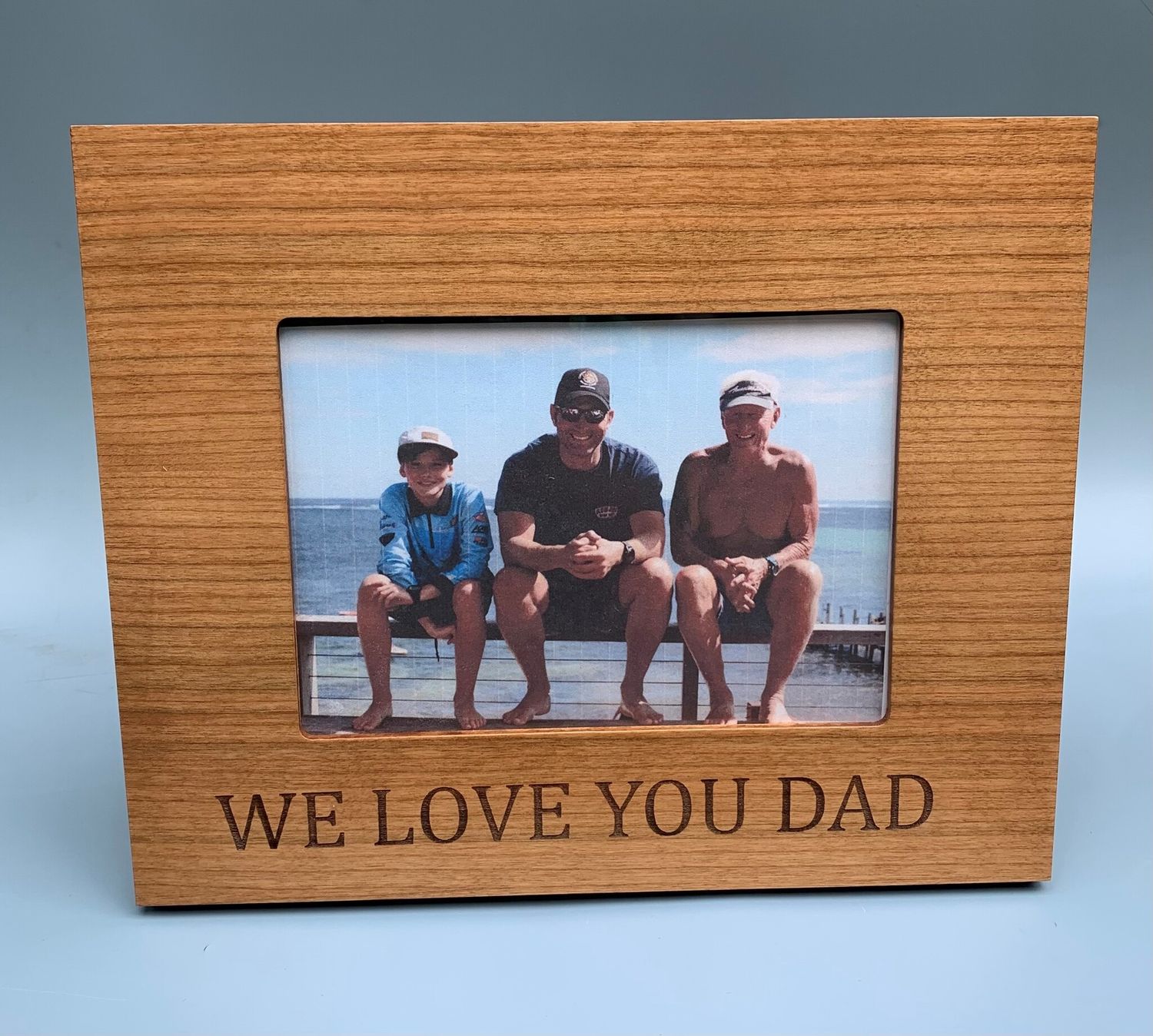 Personalized Cherry Photo Frame 5x7