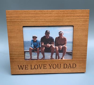 Personalized Cherry Photo Frame 5x7
