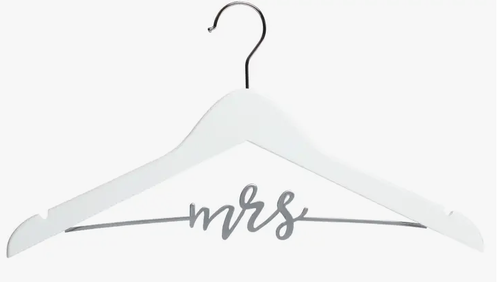 Mrs. Wedding Dress Hanger
