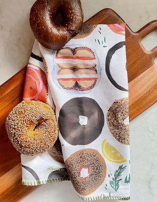 Bagel Tea Towel