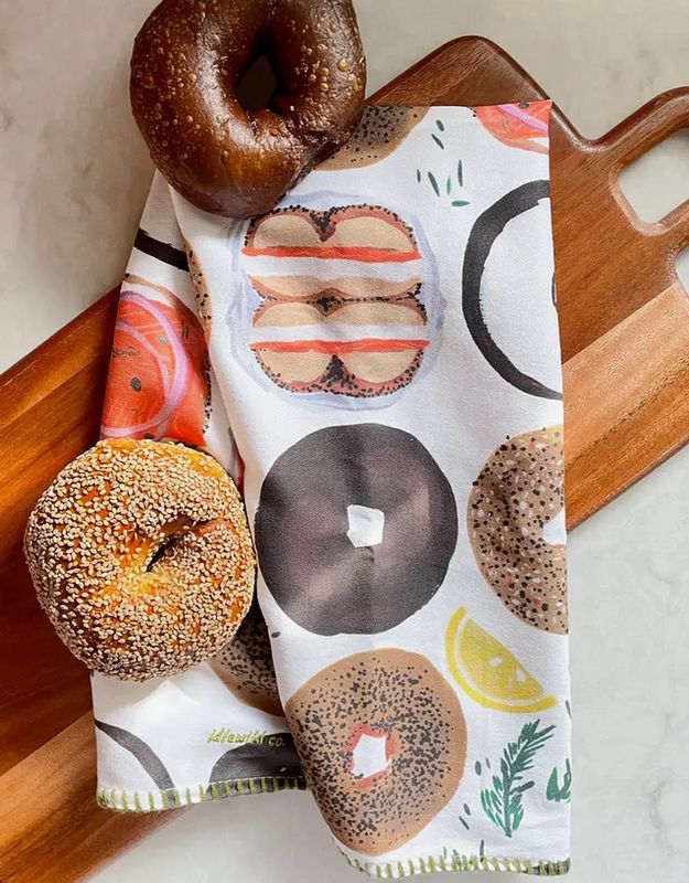 Bagel Tea Towel