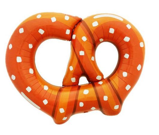 Mylar Balloon - Pretzel 41&quot;