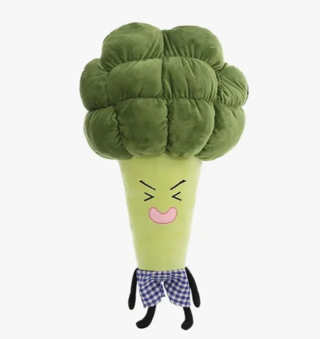 Vegetable Broccoli Plush Toy - Dark Green