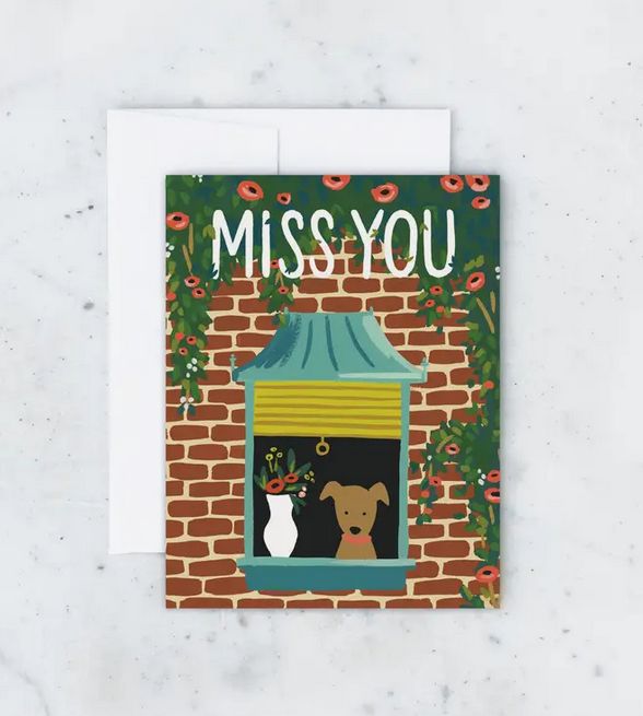 Miss You Card