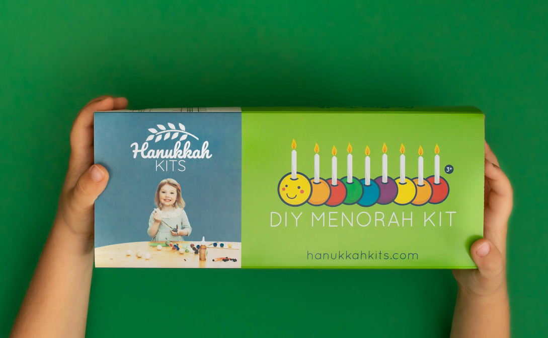 DIY Menorah craft kit