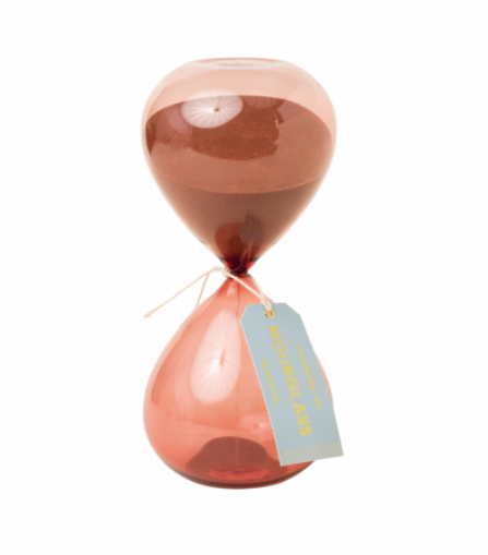 1 Hour Hourglass- Terracotta Ombre