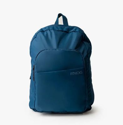 Hideaway Packable Backpack- Blue