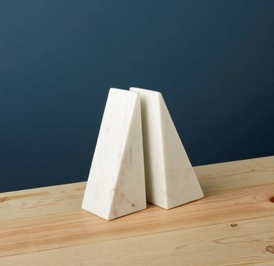 Pembroke Marble Bookends