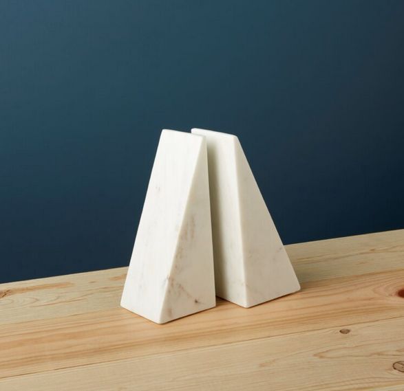 Pembroke Marble Bookends