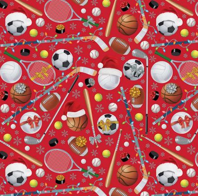 Festive Sports Wrap - Jumbo