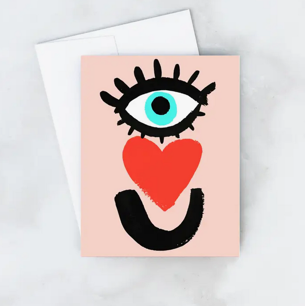 Eye Love U Card