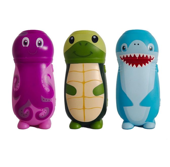 Rechargeable Sealife Flashligh - Octopus