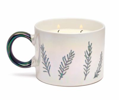 Cypress &amp; Fir 8oz Ceramic Mug w/ Handle -White