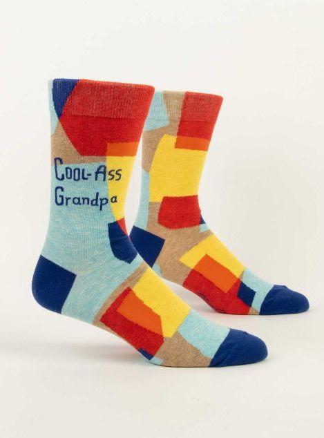 Cool Ass Grandpa Men&#39;s Socks