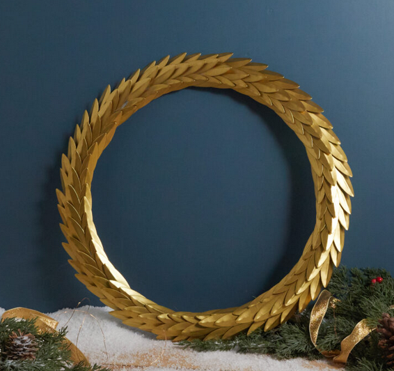 Gold Laurel Wreath