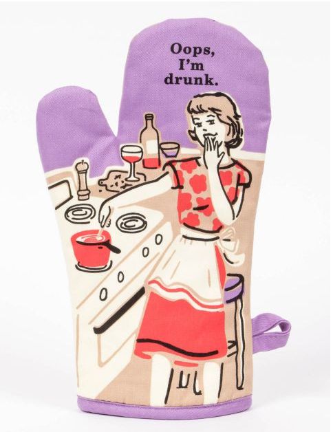 Oops, I&#39;m Drunk Oven Mitt