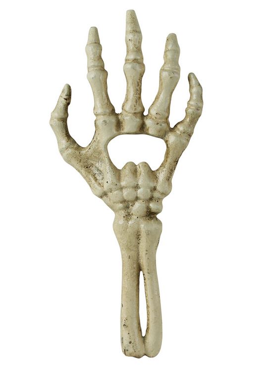 Skeleton Hand Bottle Opener - Cast Iron