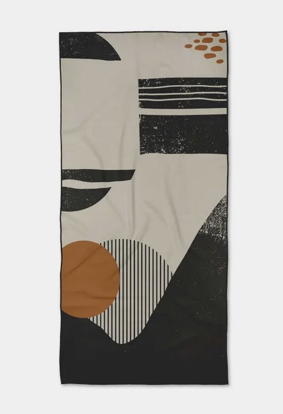 Geo Seaside Beach Towel