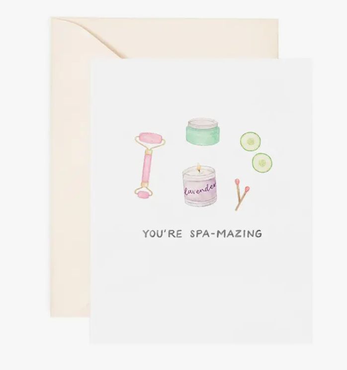 Spa-mazing Thank You Card