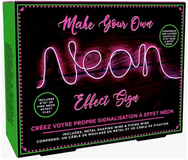 Make Your Own Neon Sign - Pink