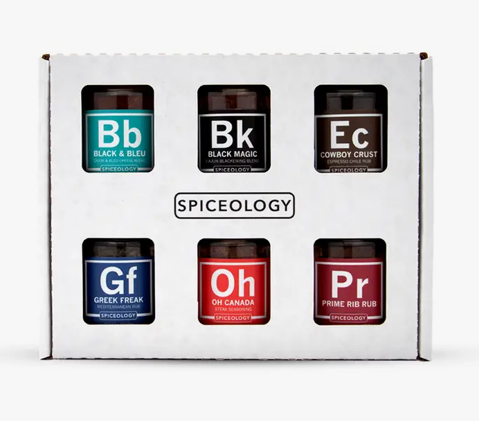 Steak Lovers Flavors Variety Pack - 6 Mini Rub Jars